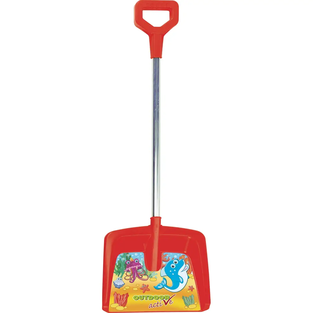 Vedes pelle à neige jouet rouge 70cm pour enfants jeux d'extérieur