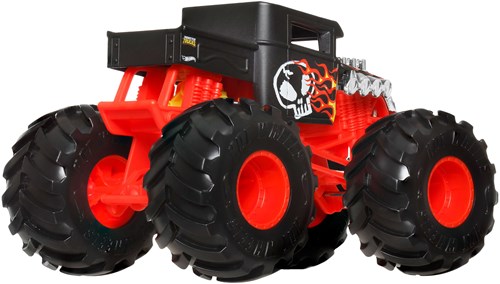 Hot Wheels jouet Monster Truck - Bone Shaker Oversized 1:24 avec grandes roues-2