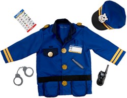 Melissa & Doug Police Officer Costume Role Play  Set