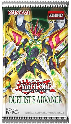 Asmodee Yu-Gi-Oh! Duelist's Advance Booster Pack cartes édition anglaise