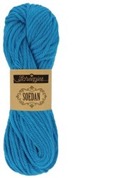 Filges laine épaisse bleu azur loisirs créatifs tricot 50g