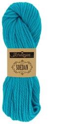 Filges laine épaisse turquoise pour tricot et loisirs créatifs