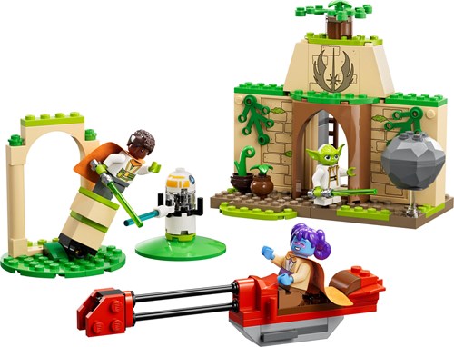 LEGO Star Wars Temple Jedi de Tenoo set de construction avec figurine Yoda - 75358-3