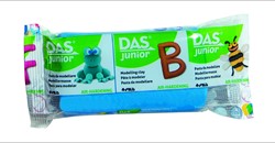 Pâte à modeler auto-durcissante Das Junior 100 grammes - Primary Blue