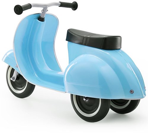 Ambosstoys draisienne scooter Baby Blue - jouet en métal durable-2
