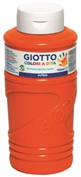 Peinture pour doigts Giotto - 750 ml Orange