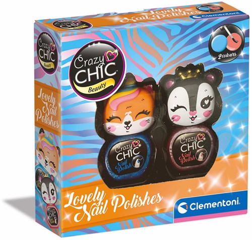 Clementoni Crazy Chic set de vernis à ongles - jouet vernis à ongles pour enfants