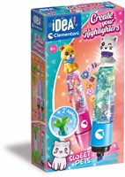 Clementoni jouet surligneur - set créatif marqueurs animaux