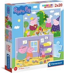 Clementoni Puzzel Peppa Pig, 2x20st.