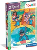 Clementoni puzzle Disney Stitch 104 pièces carton puzzle enfant