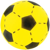 Balle en mousse jaune - jouet balle 20 cm pour intérieur et extérieur-3