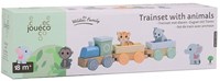 Jouéco train en bois Wildies Family avec animaux - jouet durable-3