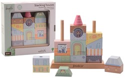 Jouéco maisons à empiler en bois - jouet éducatif - Wildies Family