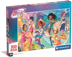 Clementoni puzzle Winx 300 pièces jouet carton coloré