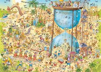 Heye puzzle Desert Habitat 1000 pièces Funky Zoo puzzle cartoon
