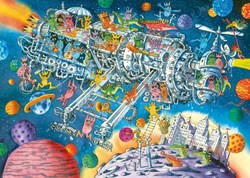 Heye puzzle Aliens Welcome! 1000 pièces puzzle cartoon poster