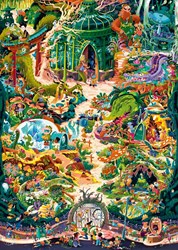 Heye puzzle Botanic Garden 2000 pièces - puzzle cartoon