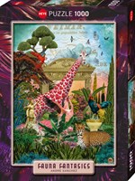 Heye puzzle Giraffolove 1000 pièces - puzzle Fauna Fantasies-2