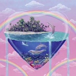 Heye puzzle dauphins 1000 pièces carré Tiny Worlds