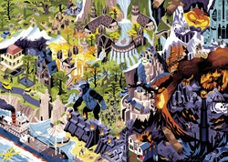 Heye puzzle Films de Peter Jackson 1000 pièces Movie Masters