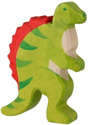 Holztiger dinosaure en bois spinosaurus figurine durable