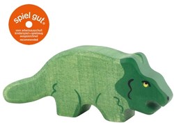 Holztiger figurine dinosaure en bois Protoceratops pour enfants