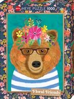Heye Puzzle Gentle brun 1000-2