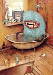 Heye puzzle Bathtub - puzzle fantaisie 1000 pièces Zozoville