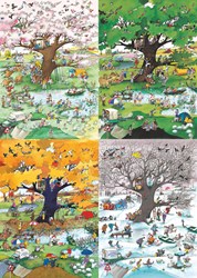 Heye Puzzle 4 Seasons 2000