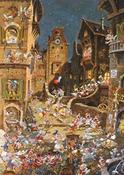 Heye puzzle 1000 pièces - Puzzle Romantic Town pour adultes