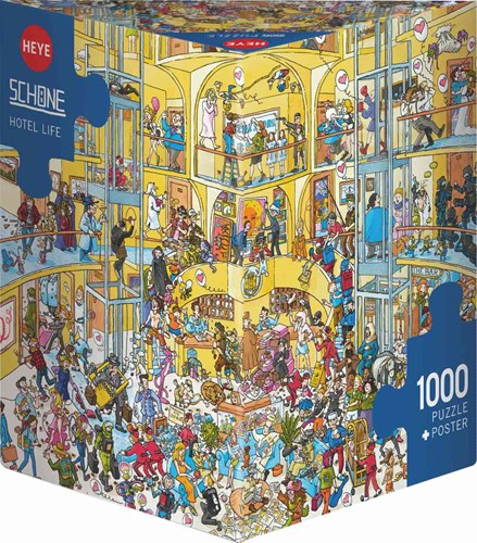 Heye Puzzle Hotel Life 1000 3hkg-2