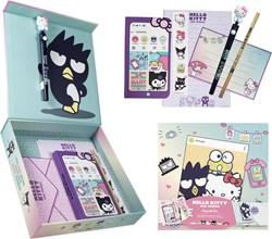 Boîte à souvenirs Hello Kitty set de papeterie pour enfants et fans