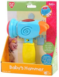 Playgo marteau jouet bébé avec lumière et son - motricité