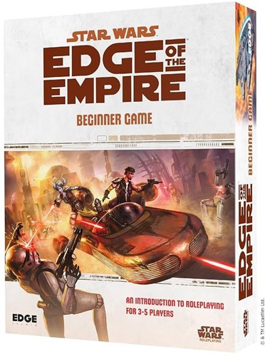 Asmodee jeu de société Star Wars Edge of the Empire Beginner Game Anglais