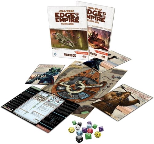 Asmodee jeu de société Star Wars Edge of the Empire Beginner Game Anglais-2