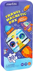Mieredu boîte à puzzle magnétique jouet Space Odyssey édition voyage