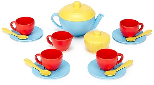 Green Toys Tea Set - Blue teapot