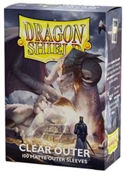 Dragon Shield protège-cartes - 100 pièces transparentes mates