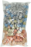 Albatros Hengelsport jeu de blocs de construction couleurs naturelles 300 pièces jouet