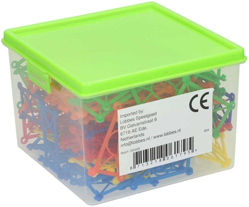 Albatros Hengelsport coffret de construction Frame Connectors 200 pièces boîte de rangement