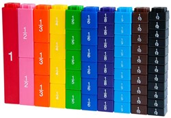 Albatros Hengelsport jouet éducatif blocs de fractions set 60 pièces carton