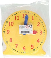 Albatros Hengelsport horloge enfant apprendre à lire l'heure 30cm multicolore
