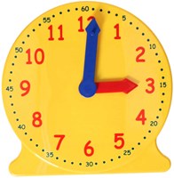 Albatros Hengelsport horloge enfant apprendre à lire l'heure 30cm multicolore-2