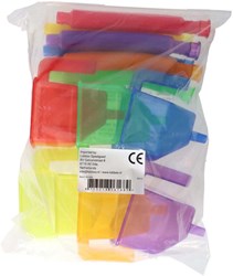 Albatros Hengelsport entonnoirs jouets colorés avec poignée 18 pièces