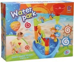 Jeu d'eau circuit roues d'eau jouet d'été plastique amusement aquatique