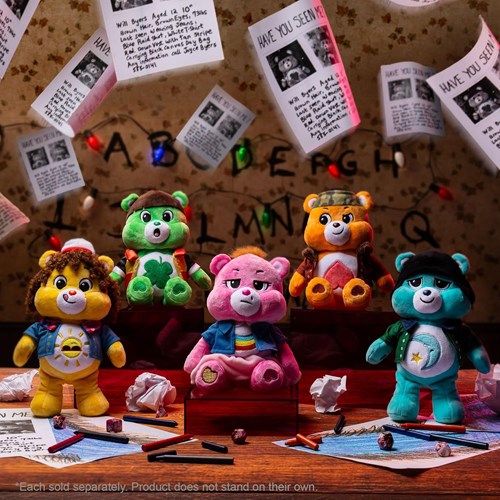 Care Bears peluche Stranger Things Bedtime Bear 22cm jouet-2