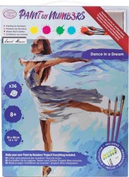Craft Buddy kit peinture par numéros 30x40cm acrylique Dance in Dream