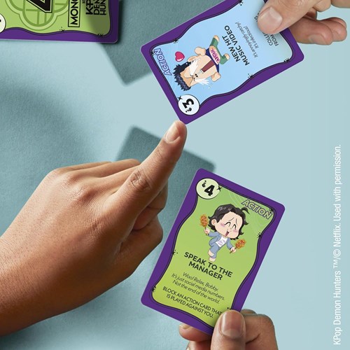 Hasbro jeu de cartes Monopoly KPOP Demon Hunters - jeu de société-3