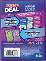 Hasbro jeu de cartes Monopoly KPOP Demon Hunters - jeu de société