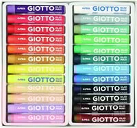 Giotto Set de Pastels à l'Huile - 24 couleurs pour enfants et adultes-2